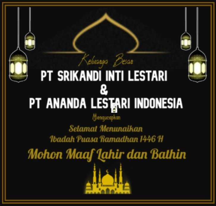 selamat ramadhan SIL dan Ananda Lestari