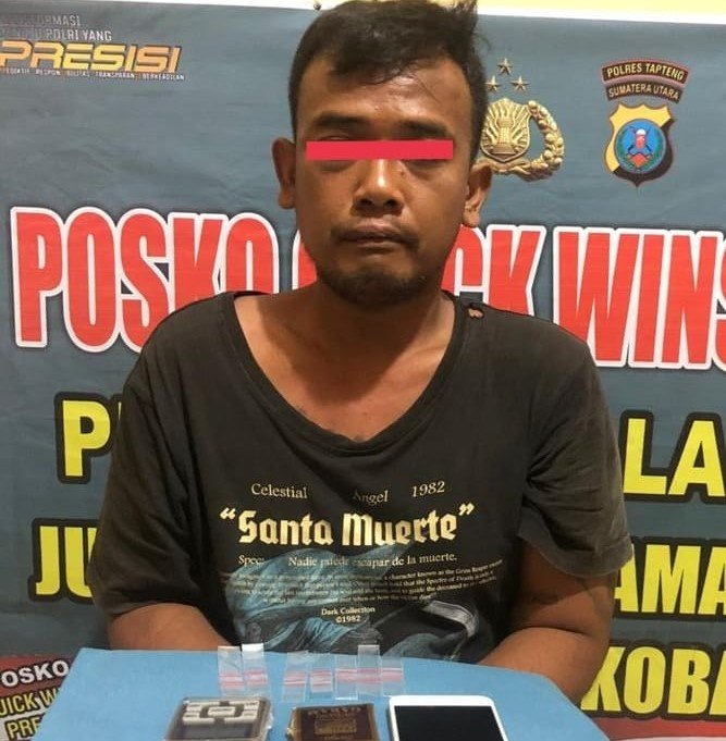 Habis Belanja Barang Haram, Pelaku Pengedar Sabu Diamankan Polisi