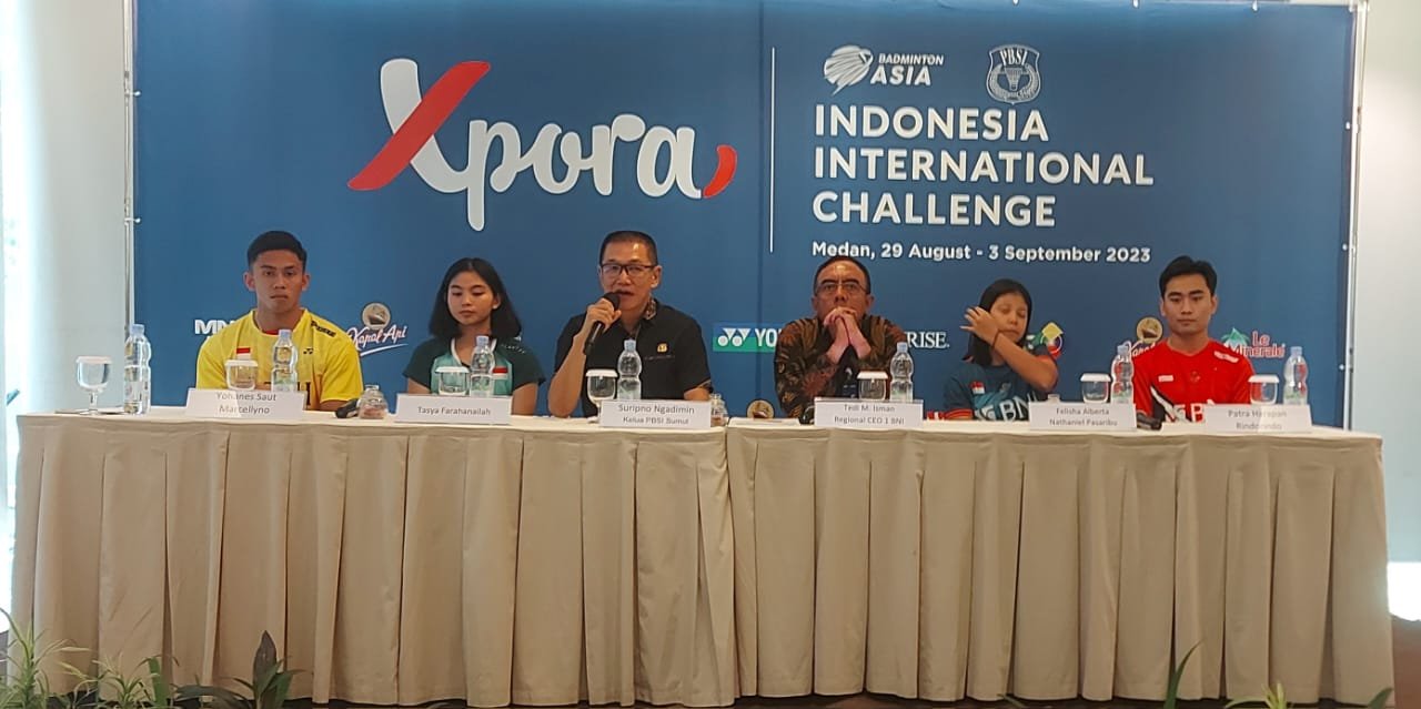 77 Atlet Bulutangkis Indonesia Bersaing dengan 18 Negara di Xpora Indonesia International Challenge 2023