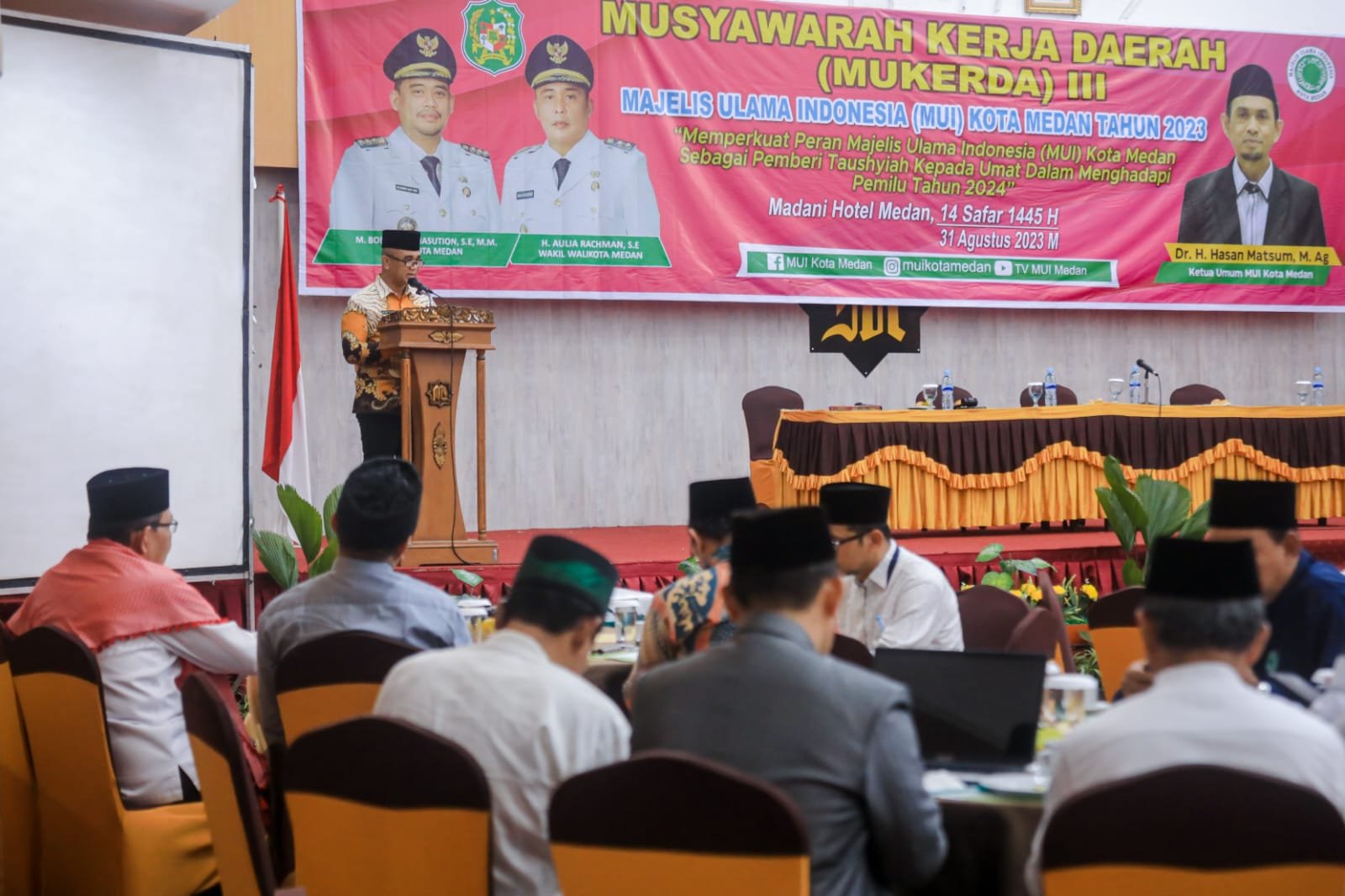 Bobby Nasution berharap Mukerda III MUI Kota Medan Hasilkan Program untuk Umat