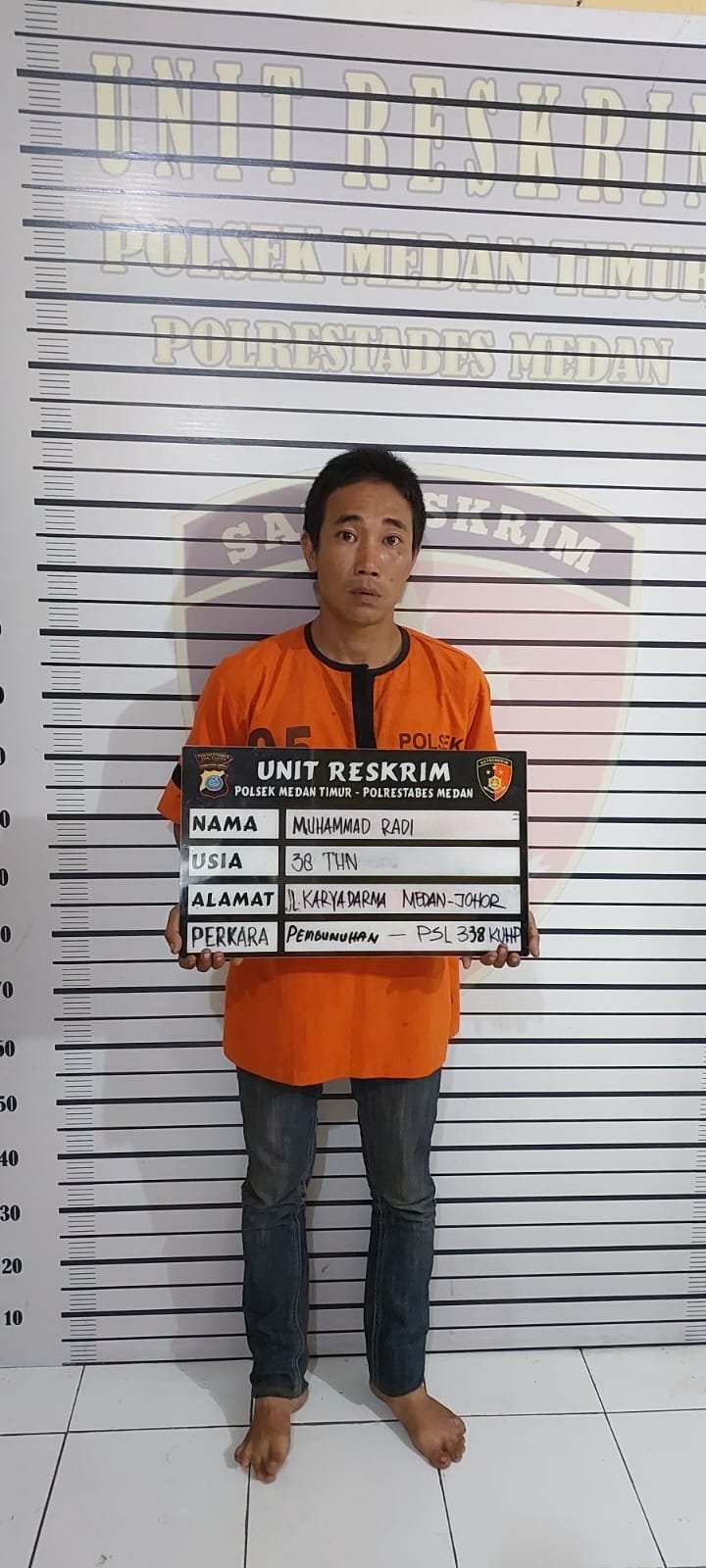 Polsek Medan Timur Tangkap Pelaku Pembunuhan