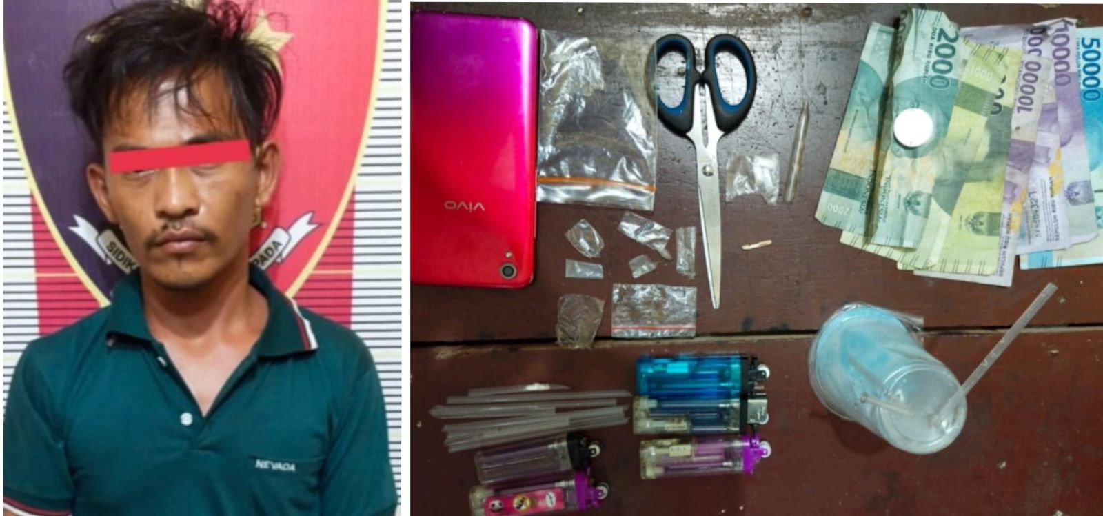 Polres Tapteng Tangkap Pengedar Sabu Usai Belanja di Aceh Singkil
