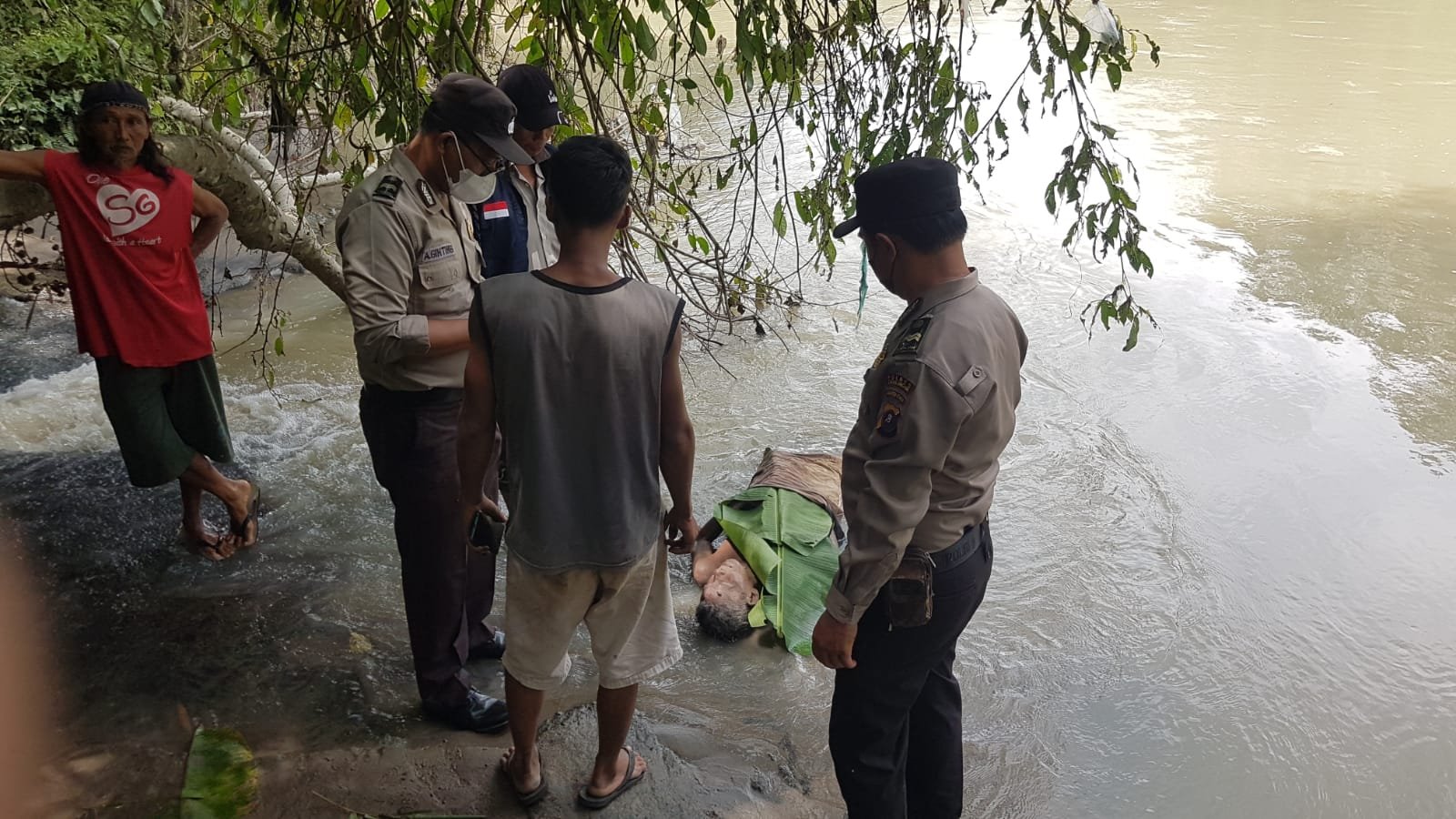 Sempat Hilang, Pensiunan BUMN Ditemukan Tewas di Sungai Bah Bolon