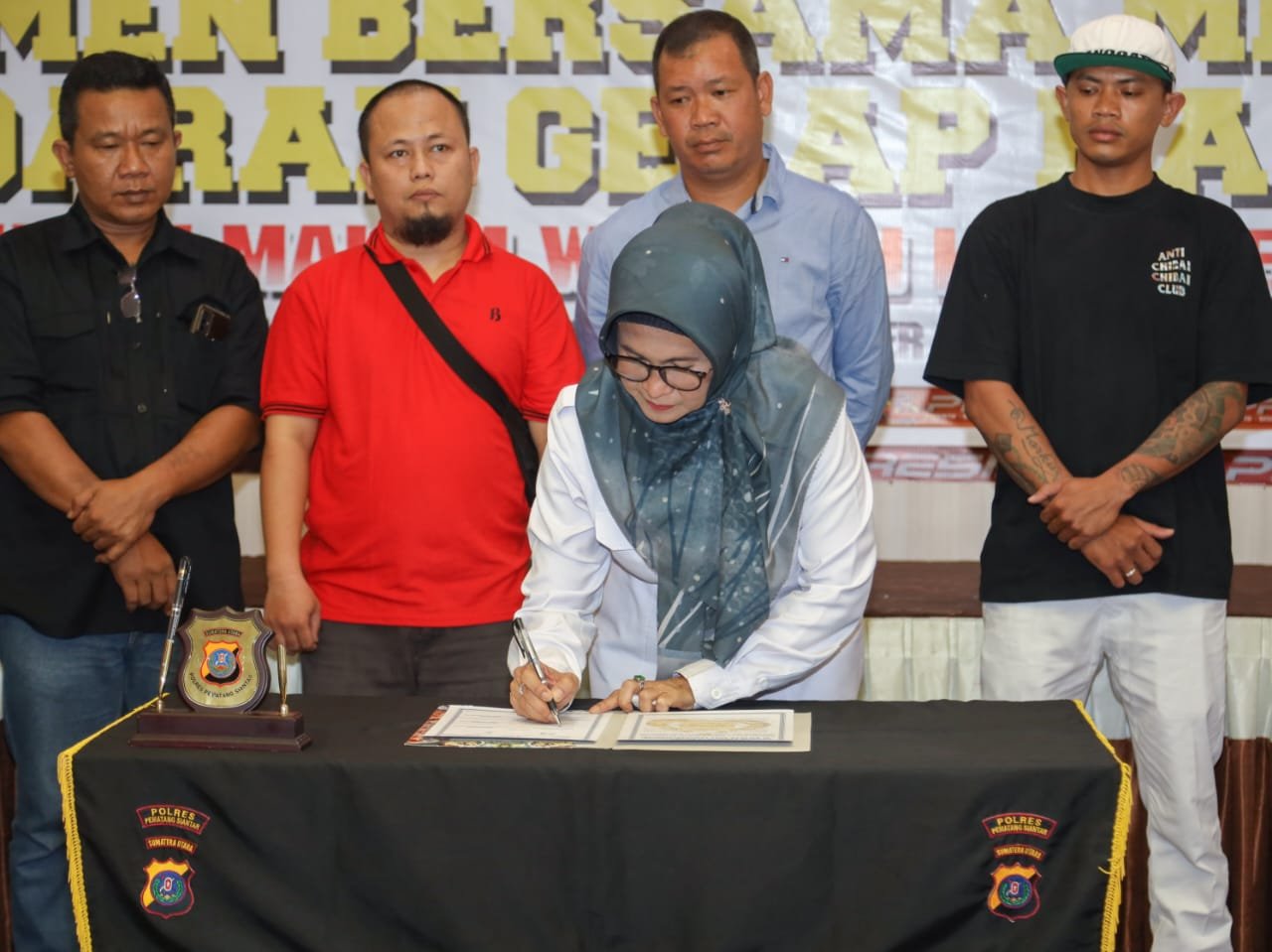Wali Kota Pematangsiantar dan Forkopimda Komitmen Tolak Peredaran Narkoba di THM