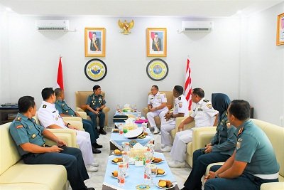 Danlantamal 1 Terima Kunjungan Silaturahmi Kepala Oditur Militer Tinggi 1 Medan