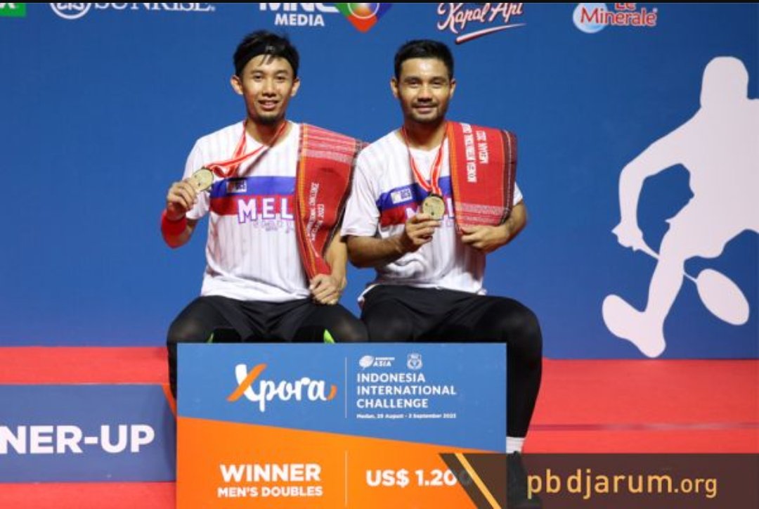 Pebulutangkis Indonesia Sabet 4 Gelar Xpora Indonesia International Challenge 2023 di Medan