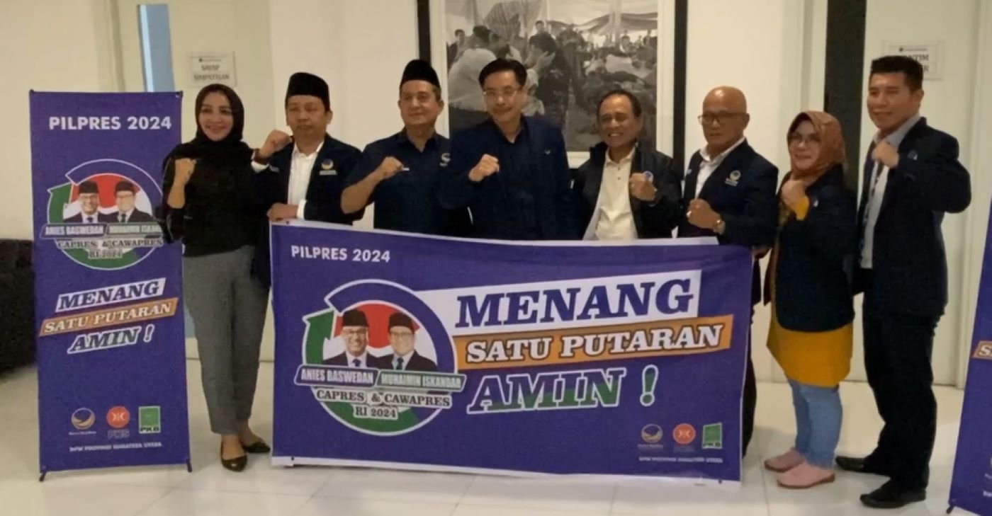 Nasdem Sumut Optimis Anies-Cak Imin Menang Satu Putaran