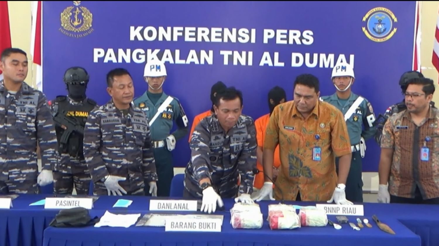 TNI Gagalkan Penyelundupan 5 Kg Sabu dari Malaysia di Perairan Rupat