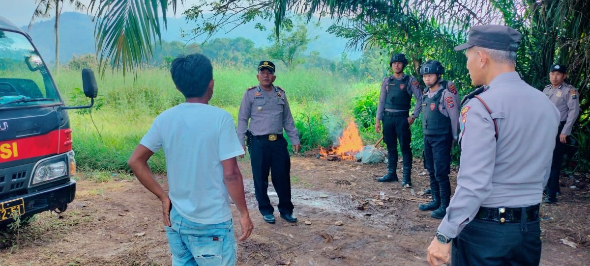 Polres Padangsidimpuan Seser Sejumlah Lokasi Diduga Sarang Narkoba