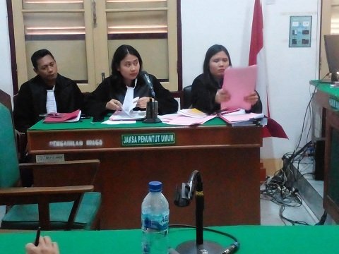 Kurir 21,33 Gram Sabu Dituntut Sembilan Tahun Penjara