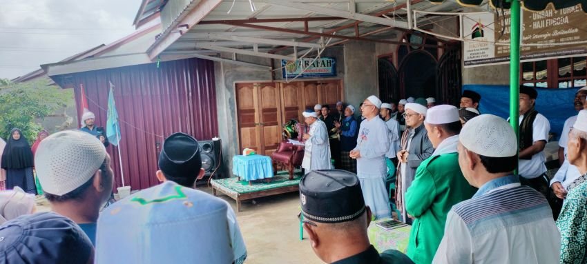 Hari Santri, Ratusan Warga Sambut Marwan Dasopang di Pudun Jae