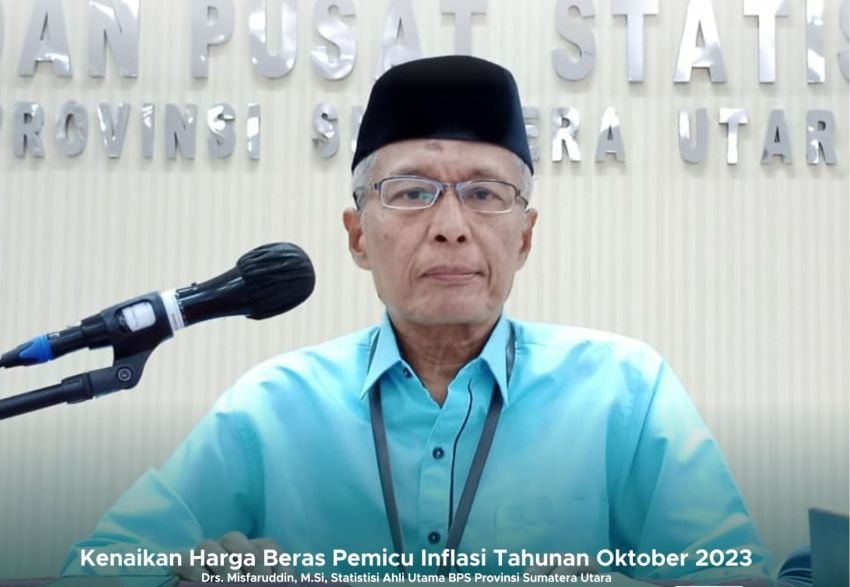 BPS Hitung Kenaikan Harga Beras di Sumut 0,69 Persen, Jadi Penyumbang Utama Inflasi