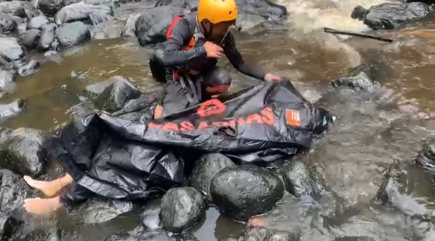 Hanyut Empat Hari di Sungai Aek Silang Humbahas, Korban Ditemukan