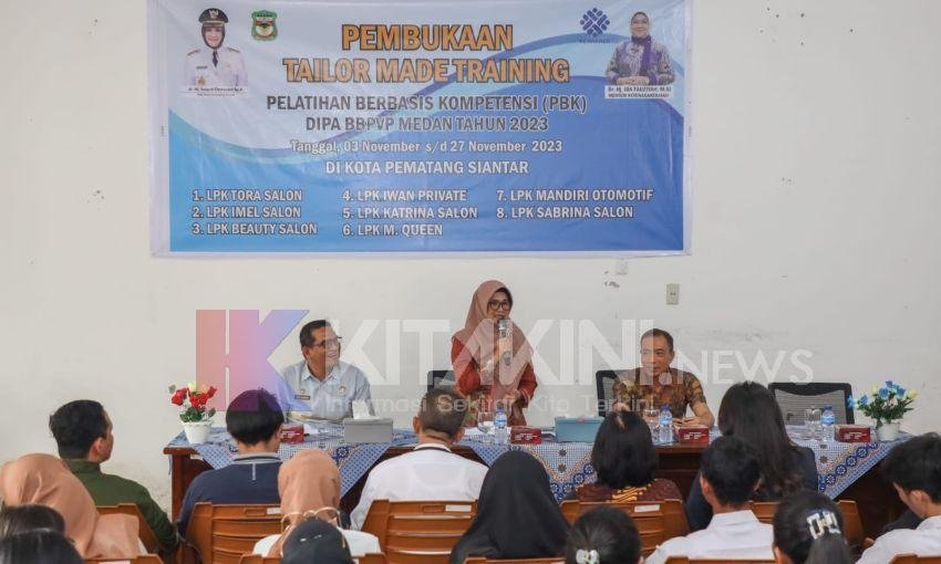 Kemenaker Berikan Pelatihan Berbasis Kompetensi di Siantar