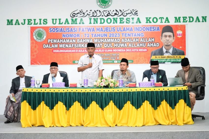 Pemko Medan Apresiasi Sosialisasi Fatwa MUI No 72 Tahun 2023