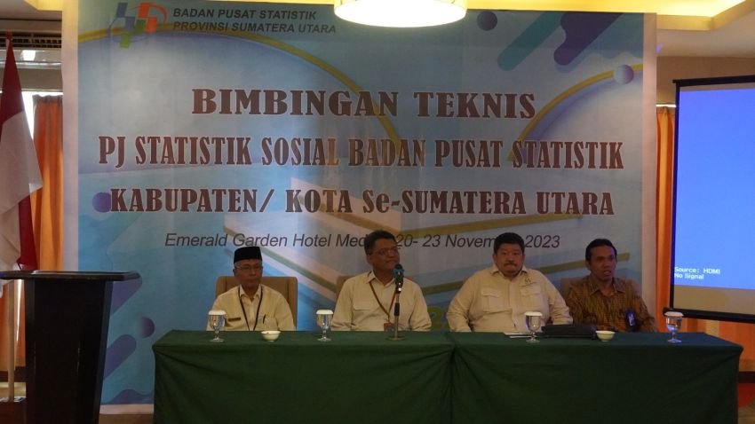 BPS Sumut Tingkatkan Kualitas Statistik Sosial Melalui Bimtek