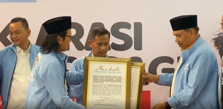 Jubir Menhan Bentuk Matahari Pagi Relawan Prabowo Gibran di Medan