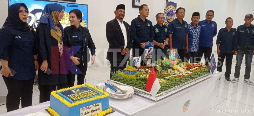 Peringatan HUT ke-12, NasDem Sumut Berharap Jadi Partai Sukses, Juara dan Menang Pilpres