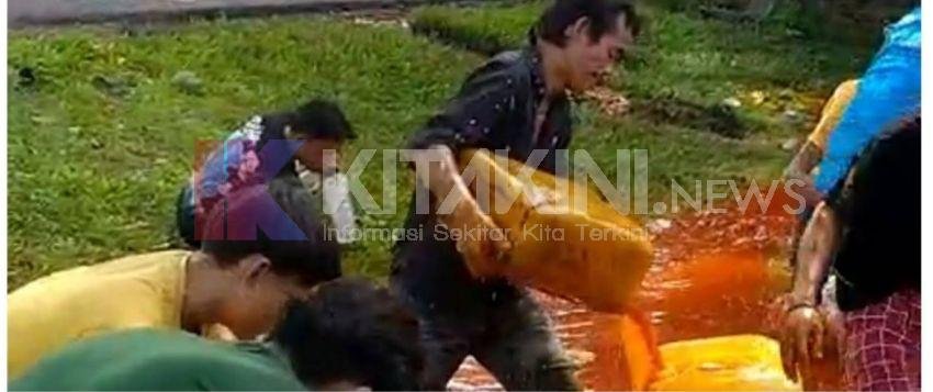 Kecelakaan di Jalan Tol Belawa-Medan antara Truck Tangki CPO dan Kontainer