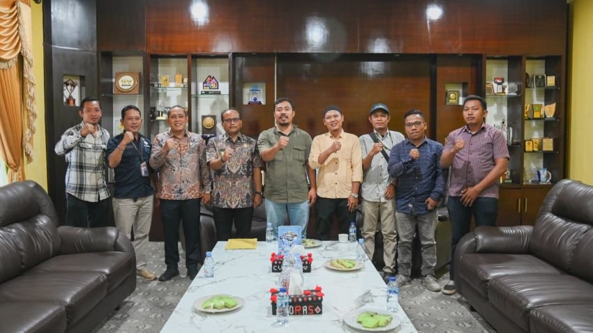 Pj Wali Kota Terima Silaturahmi SMSI Kota Padangsidimpuan