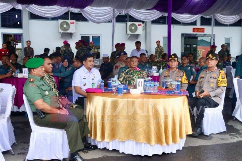 Forkopimda Medan Hadiri Syukuran HUT Korps Marinir ke-78 di Mako Yonmarhanlan I Belawan