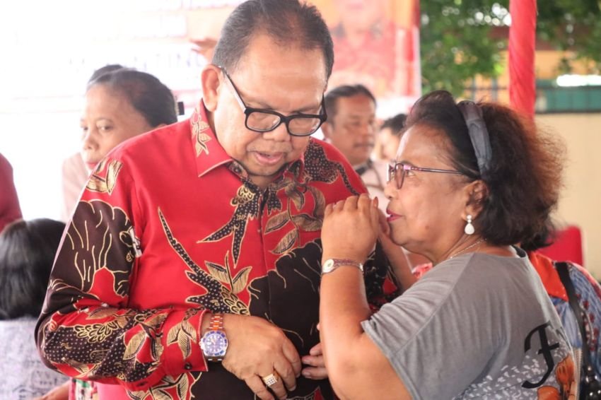 Baskami Perjuangkan Penerangan dan Pembuatan Jembatan Jalan Alternatif Medan-Berastagi