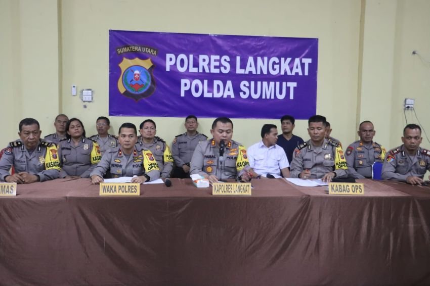 Polres Langkat Catat Penyelamatan Rp1,5 Miliar Uang Negara Selama 2023