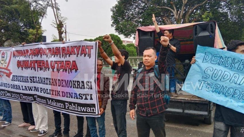 FDSU Gelar Mimbar Bebas, Persoalkan Kemunduran Demokrasi di Indonesia