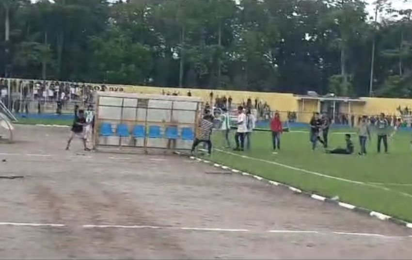 Ini Daftar Fasilitas Stadion Baharoeddin Siregar yang Rusak Akibat Ulah Sebagian Suporter di Laga PSMS vs PSPS