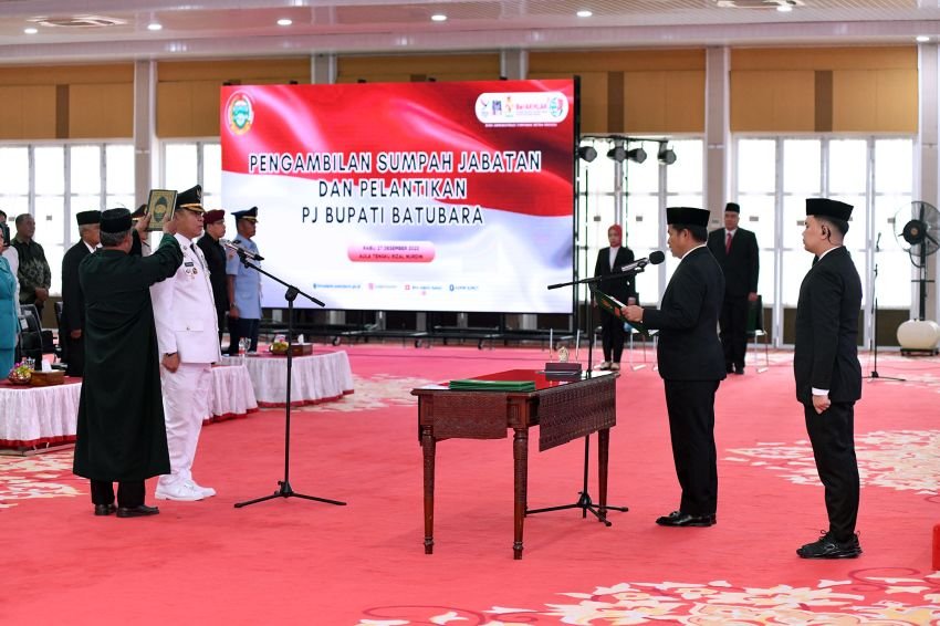 Hassanudin Lantik Pj Bupati Batubara