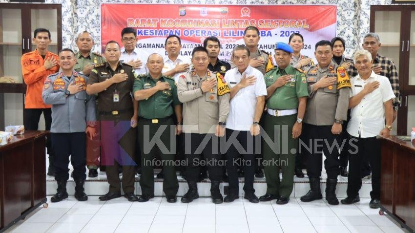 Polres Binjai Gelar Rakor Jelang Ops Lilin Toba 2023