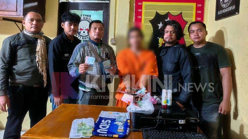 Polisi Temukan Mesin Cetak dari Pengedar Uang Palsu di Sidimpuan