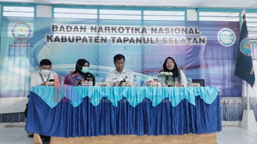 Selama Setahun BNN Tapsel Rehab 121 Penyalahguna Narkotika, 6 Sembih