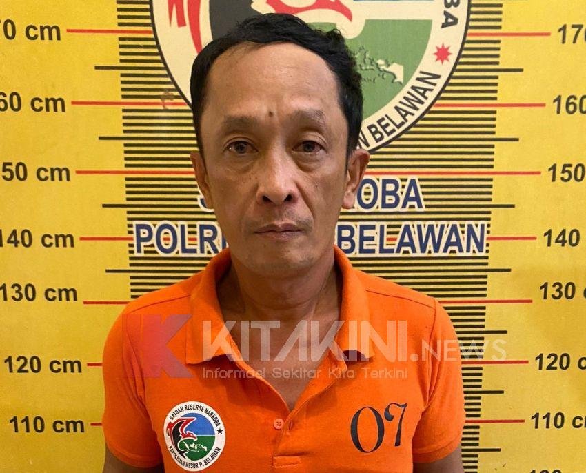 Polres Pelabuhan Belawan Tangkap Pelaku Narkoba di Marelan