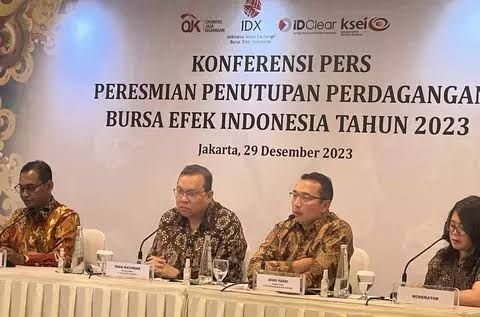 Pasar Modal Indonesia Tunjukkan Optimisme Hadapi Tahun 2024