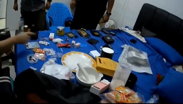 Polrestabes Medan Gerebek Pabrik Narkoba Jenis Baru di Medan Perjuangan