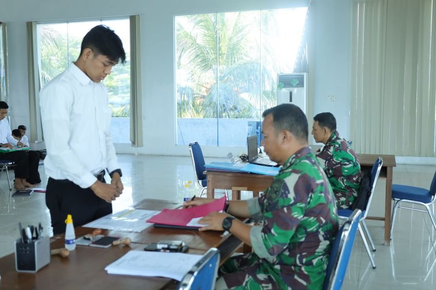 Lantamal I Belawan Terima Caba dan Cata Gelombang I Tahun 2024