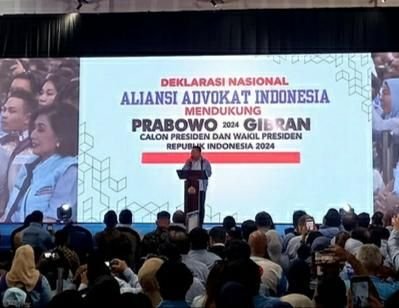 Dukungan Aliansi Advokat Indonesia untuk Prabowo-Gibran Cerminan Solidaritas