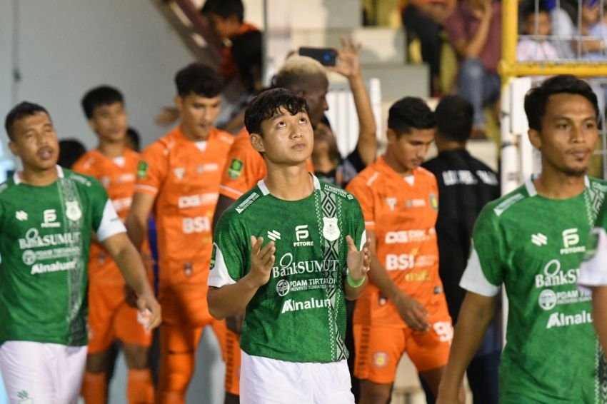 Akan Ada Lagi Nasional Satu Nusa Satu Bangsa Dinyanyikan di Tiap Laga 12 Besar PSMS Medan, Ini Alasannya