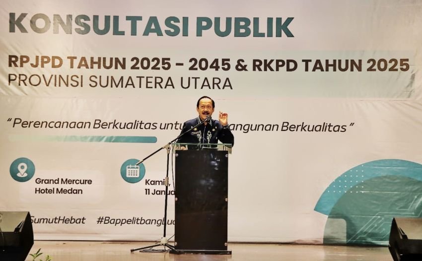 RPJPD Sumut 2025 – 2045 Diharapkan Selaras Dengan Visi Indonesia Emas