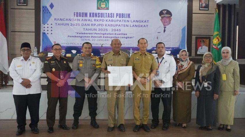 Syah Afandin Buka RKPD dan RPJMD 2025-2045 Langkat