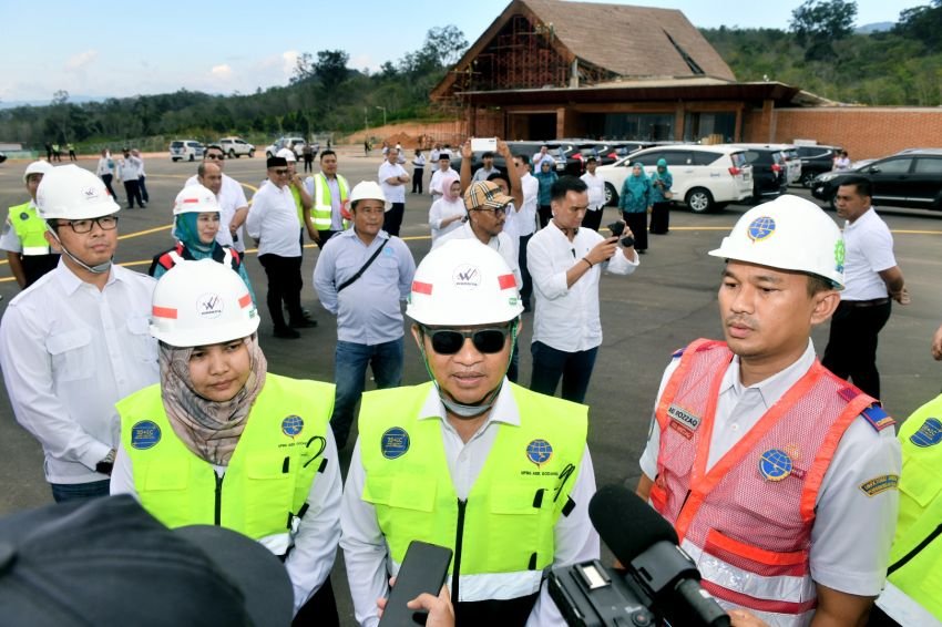 Pembangunan Bandara AH Nasution Hampir Rampung