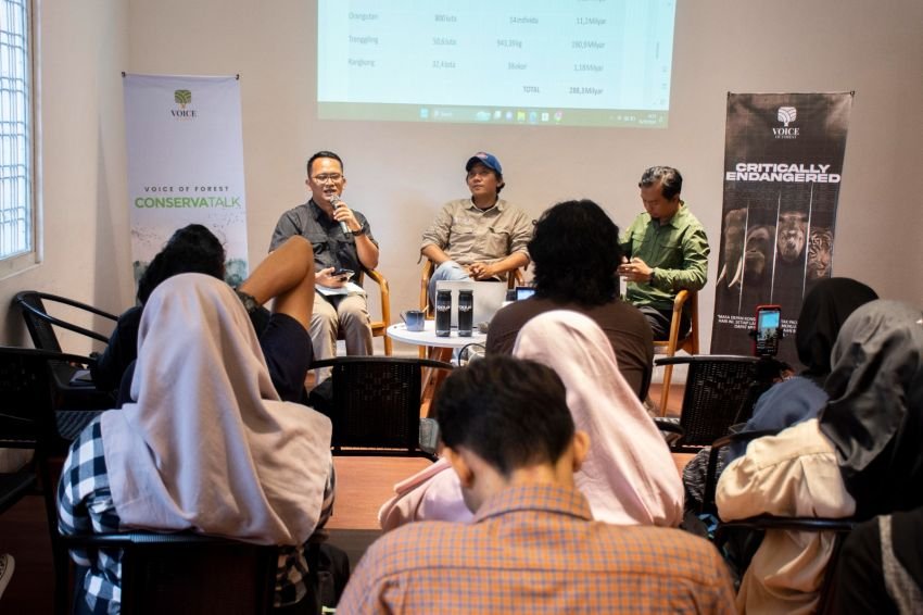 Voice of Forest: Setiap Bulan Ada Satu Satwa Liar Dilindungi Diperjualbelikan