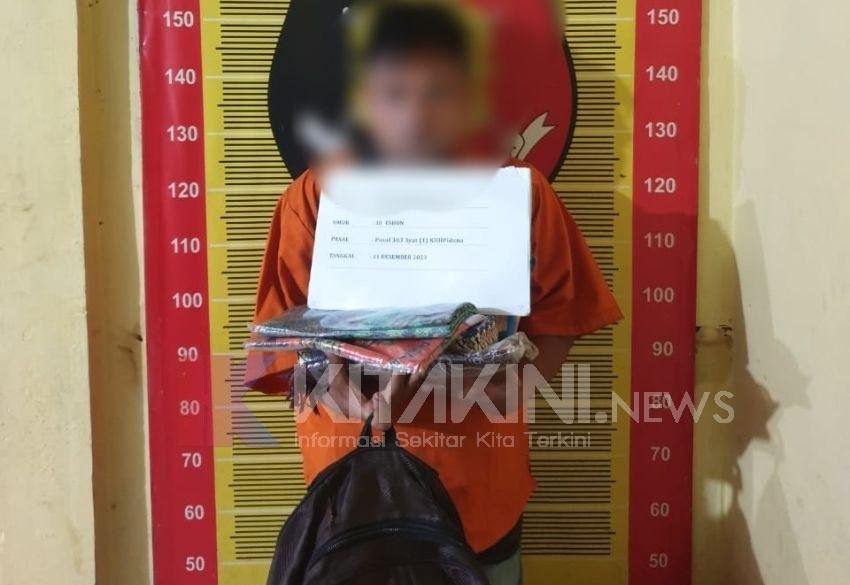 Pria Ini Curi Pakaian Dalam Pasar Saroha Padangsidimpuan