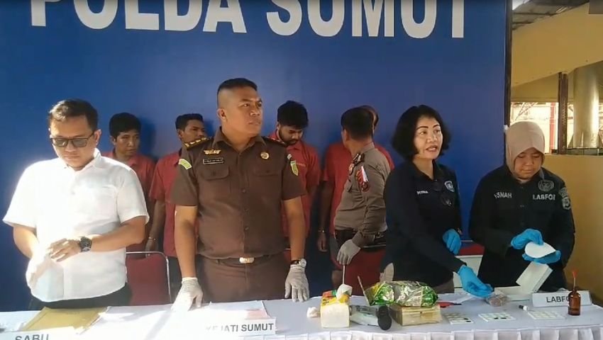 Polda Musnahkan 23 Kg Sabu, Hasil Pengungkapan Jaringan Sumut-Aceh