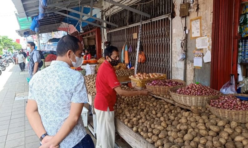 Satgas Pangan Polda Sumbar Pantau Harga Pokok