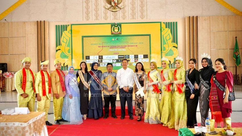 Mewakili Bupati, Asisten Admum Hadiri Grand Final Putra-Putri Langkat
