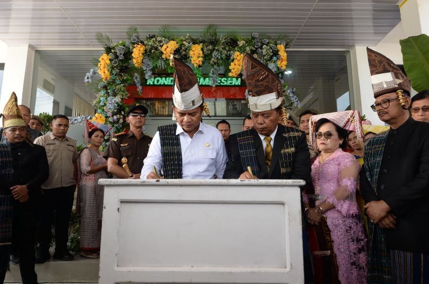 Bersama Bupati Simalungun, Hassanudin Resmikan RSUD Tuan Rondahaim Pematangraya