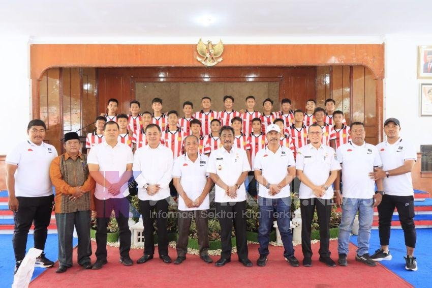Wali Kota Binjai Resmi Melepas PSKB Junior Kota Binjai