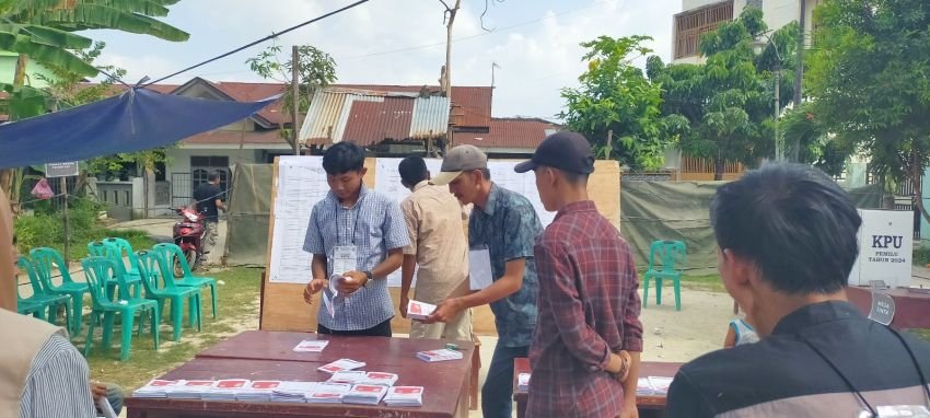 Paslon 02 Unggul di Sejumlah TPS di Kelurahan Besar, Medan Labuhan